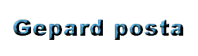 Gepard postal�da